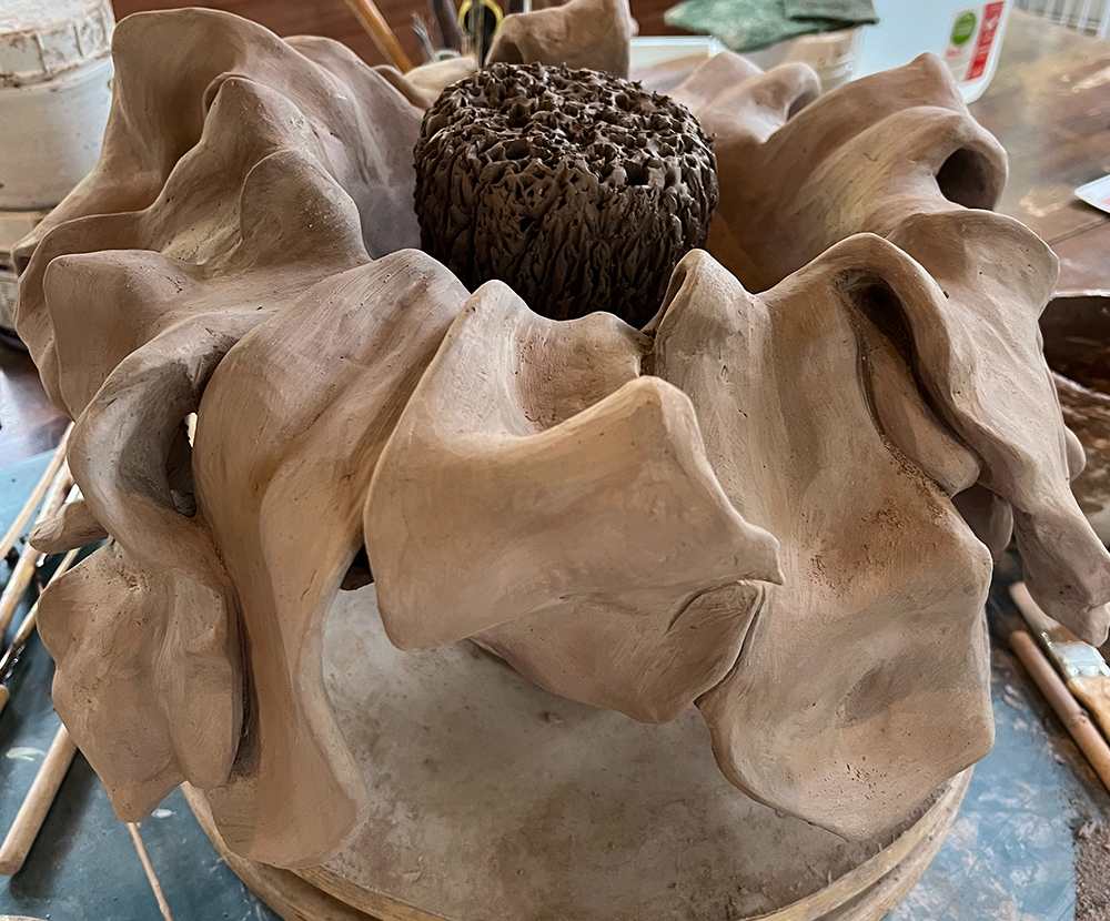 It Unfolds Totem by Shannon Hankes